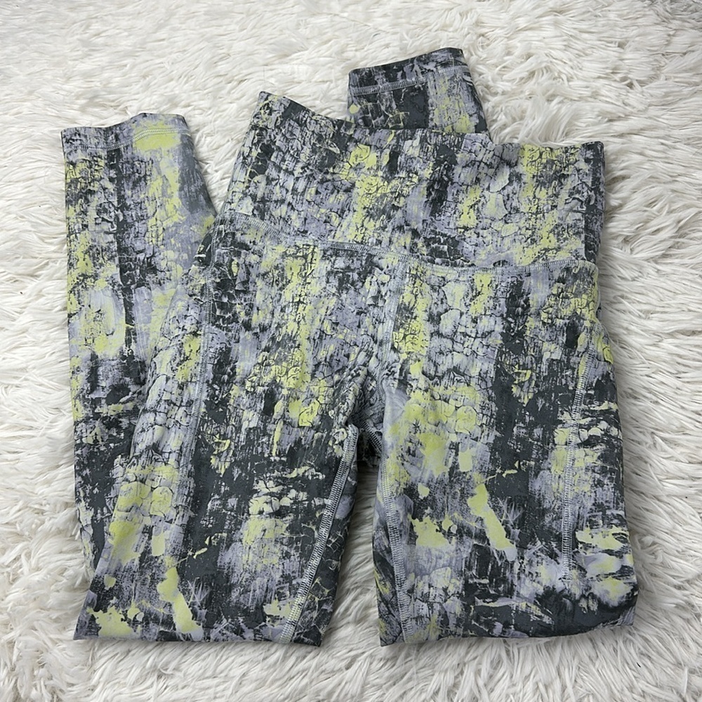 Lululemon Wunder Train High-Rise Tight with Pockets 25" Cinder Grain Smoked Spru